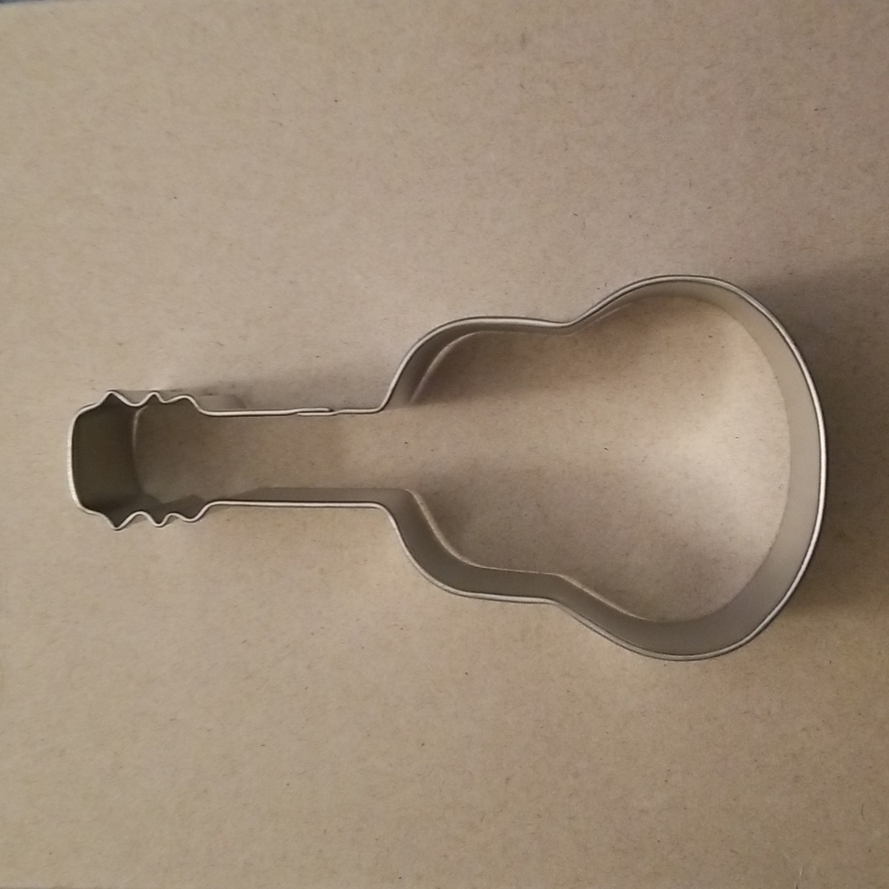Guitar Shaped Cookie Cutter